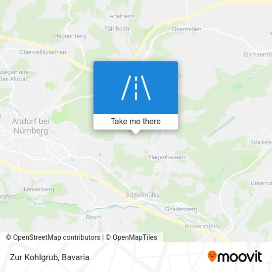 Карта Zur Kohlgrub