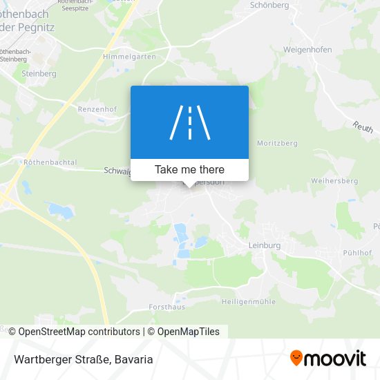 Wartberger Straße map