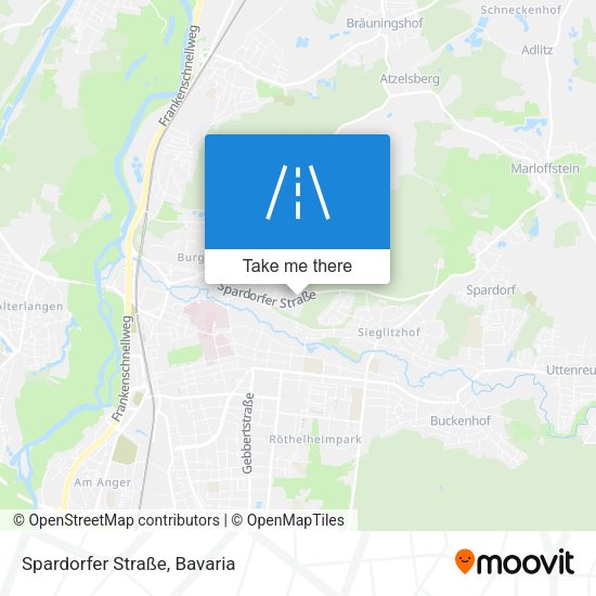 Spardorfer Straße map