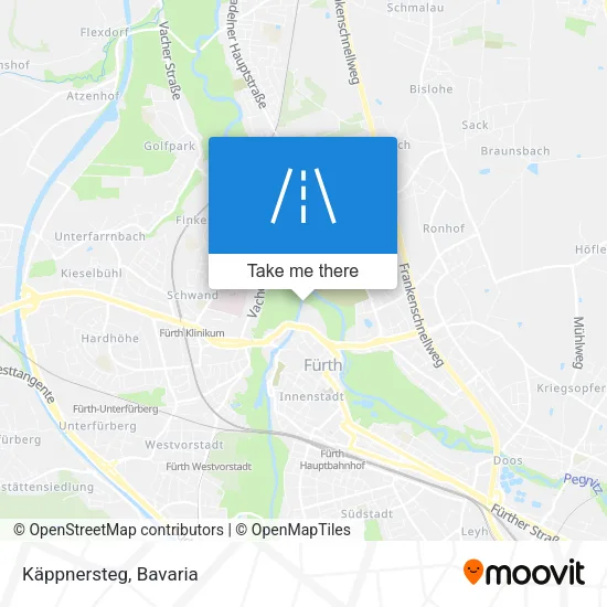 Käppnersteg map