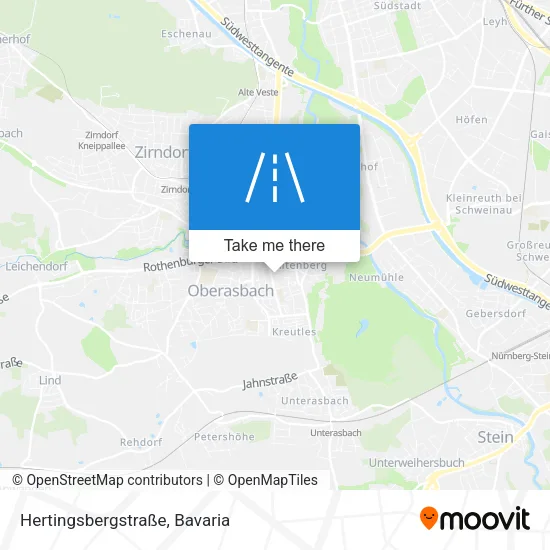 Hertingsbergstraße map