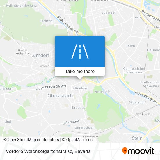 Vordere Weichselgartenstraße map