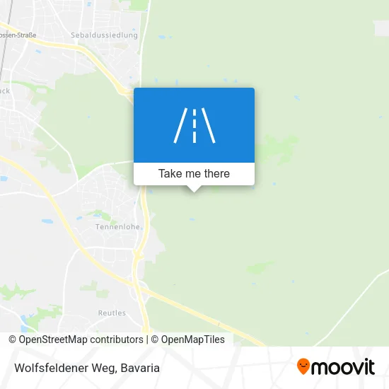Карта Wolfsfeldener Weg