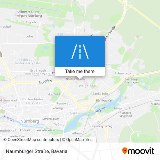 Naumburger Straße map