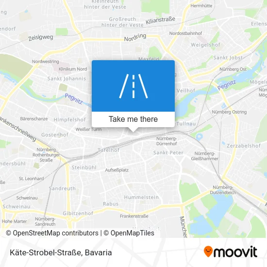 Карта Käte-Strobel-Straße