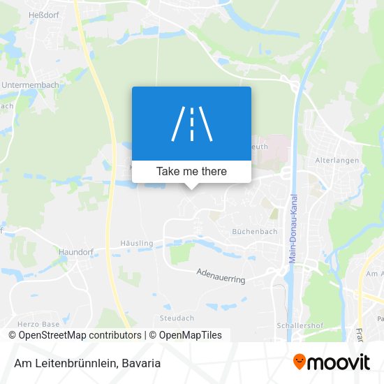 Am Leitenbrünnlein map