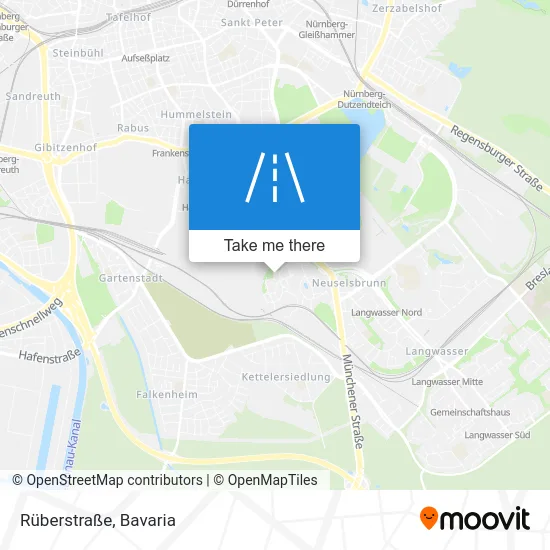 Rüberstraße map