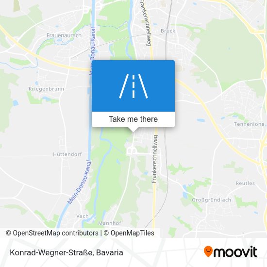 Konrad-Wegner-Straße map