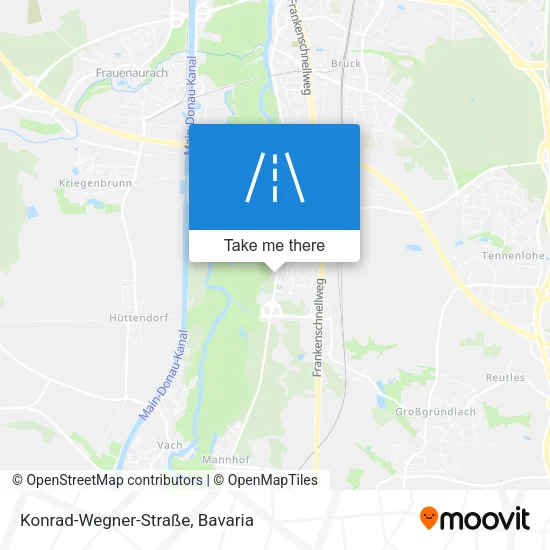Карта Konrad-Wegner-Straße