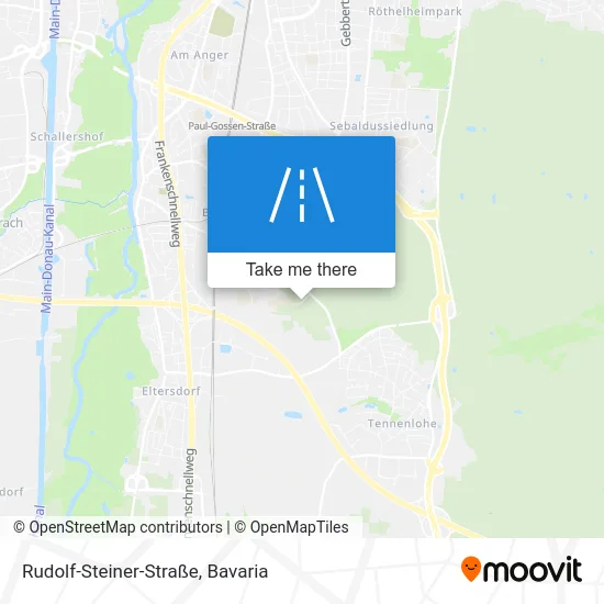 Rudolf-Steiner-Straße map