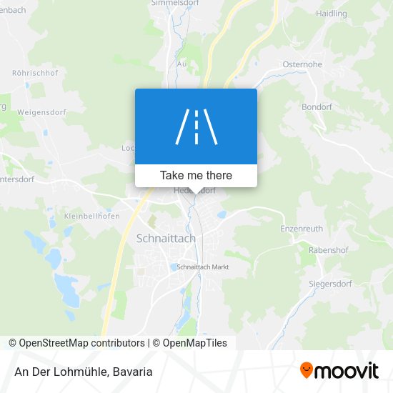 An Der Lohmühle map