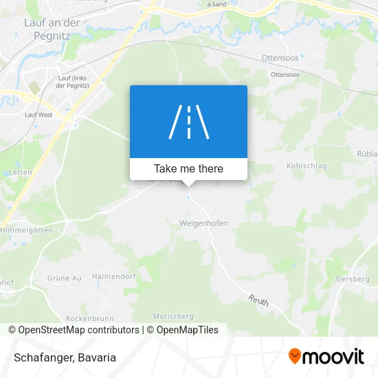 Карта Schafanger