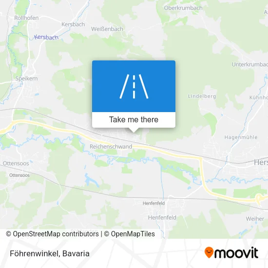 Карта Föhrenwinkel