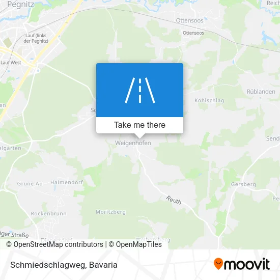 Карта Schmiedschlagweg
