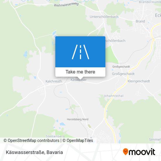 Käswasserstraße map