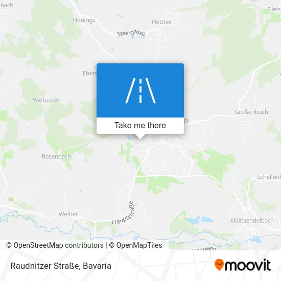 Raudnitzer Straße map