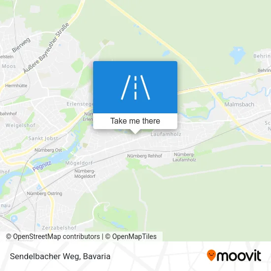 Карта Sendelbacher Weg