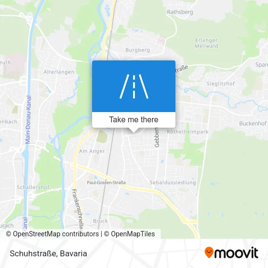 Schuhstraße map