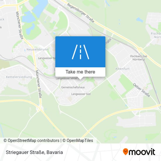 Striegauer Straße map