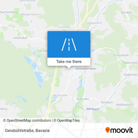 Geisbühlstraße map