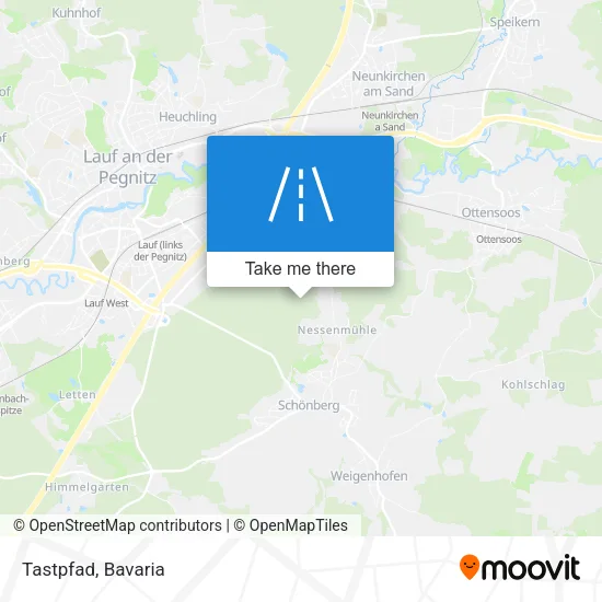 Карта Tastpfad