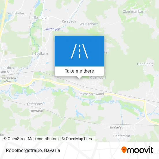 Rödelbergstraße map