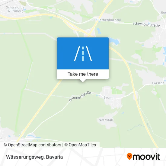 Карта Wässerungsweg