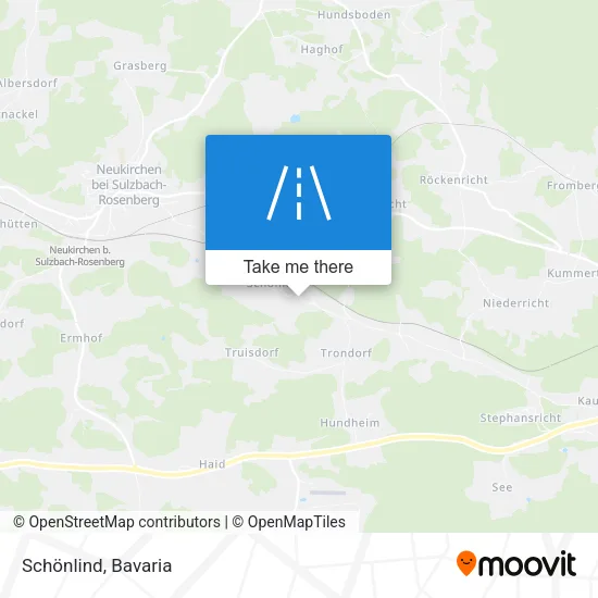 Карта Schönlind