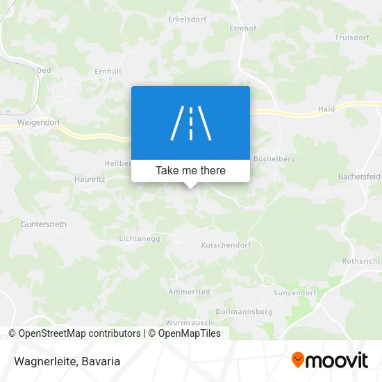Карта Wagnerleite