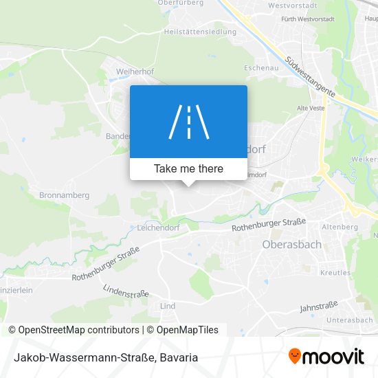 Jakob-Wassermann-Straße map
