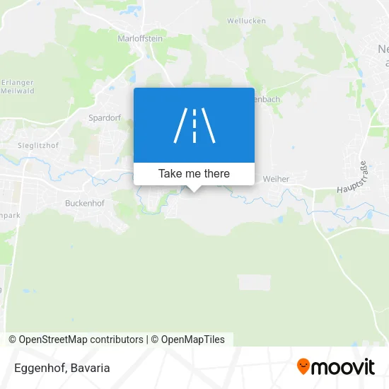 Eggenhof map