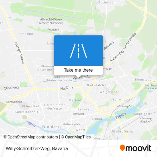 Willy-Schmitzer-Weg map