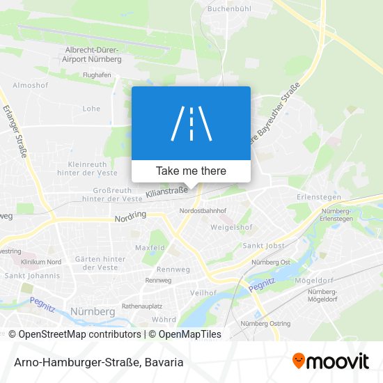 Arno-Hamburger-Straße map