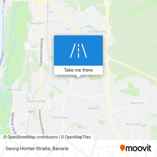 Georg-Horner-Straße map