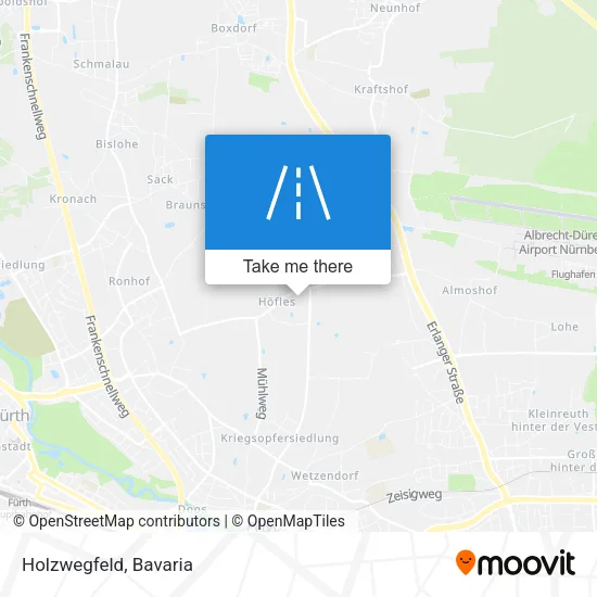 Карта Holzwegfeld