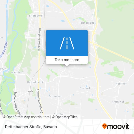 Dettelbacher Straße map