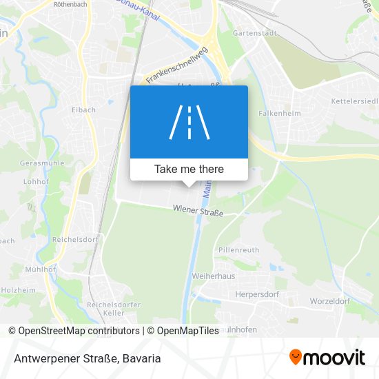 Antwerpener Straße map