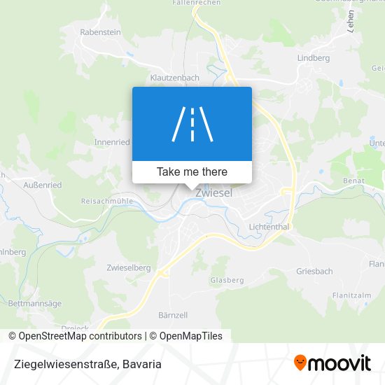 Ziegelwiesenstraße map