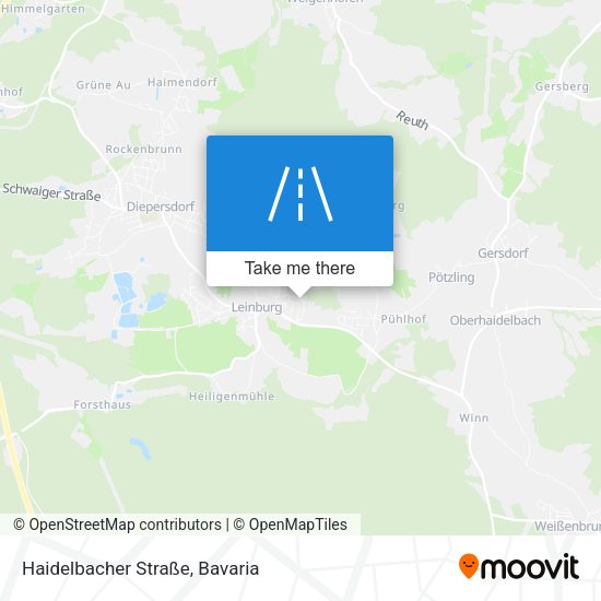 Haidelbacher Straße map