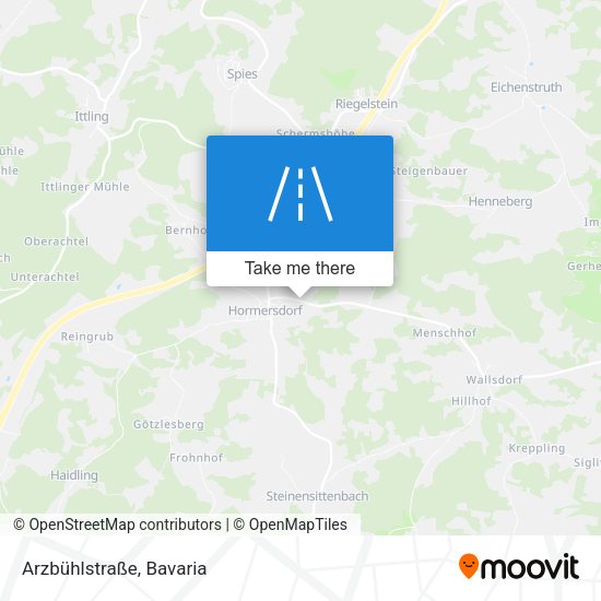Arzbühlstraße map