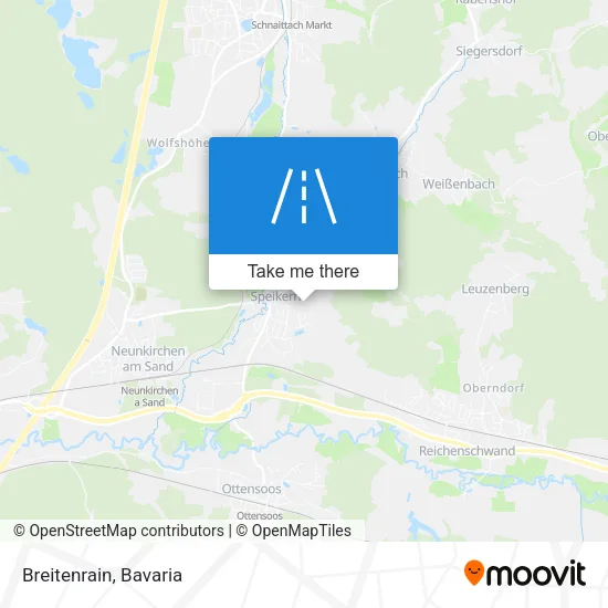 Карта Breitenrain