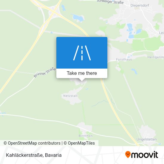 Kahläckerstraße map