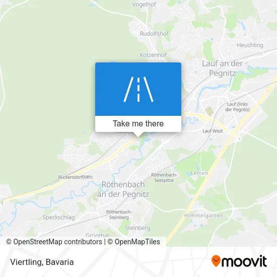 Карта Viertling