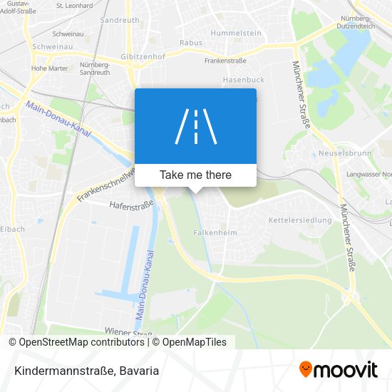 Kindermannstraße map