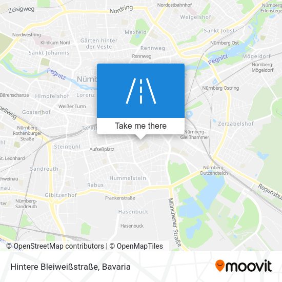 Hintere Bleiweißstraße map