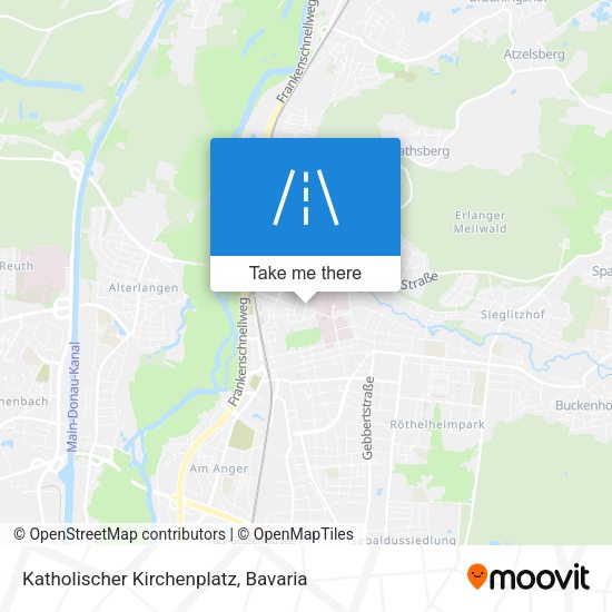 Katholischer Kirchenplatz map