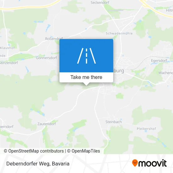 Карта Deberndorfer Weg