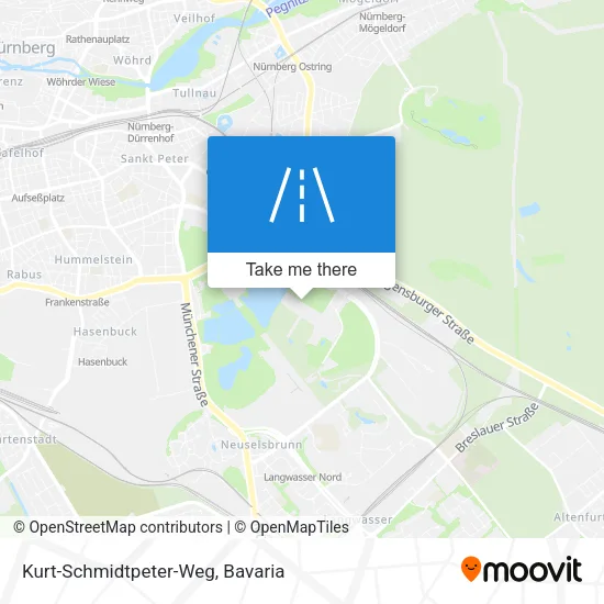 Карта Kurt-Schmidtpeter-Weg