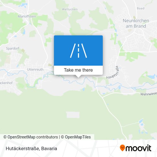 Hutäckerstraße map