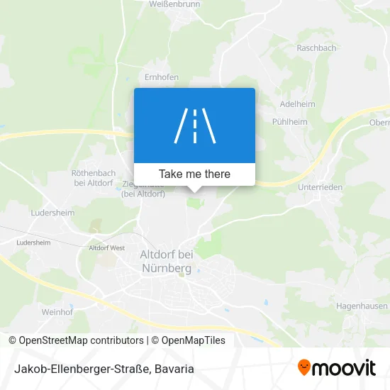 Jakob-Ellenberger-Straße map
